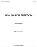 Sign On for Freedom